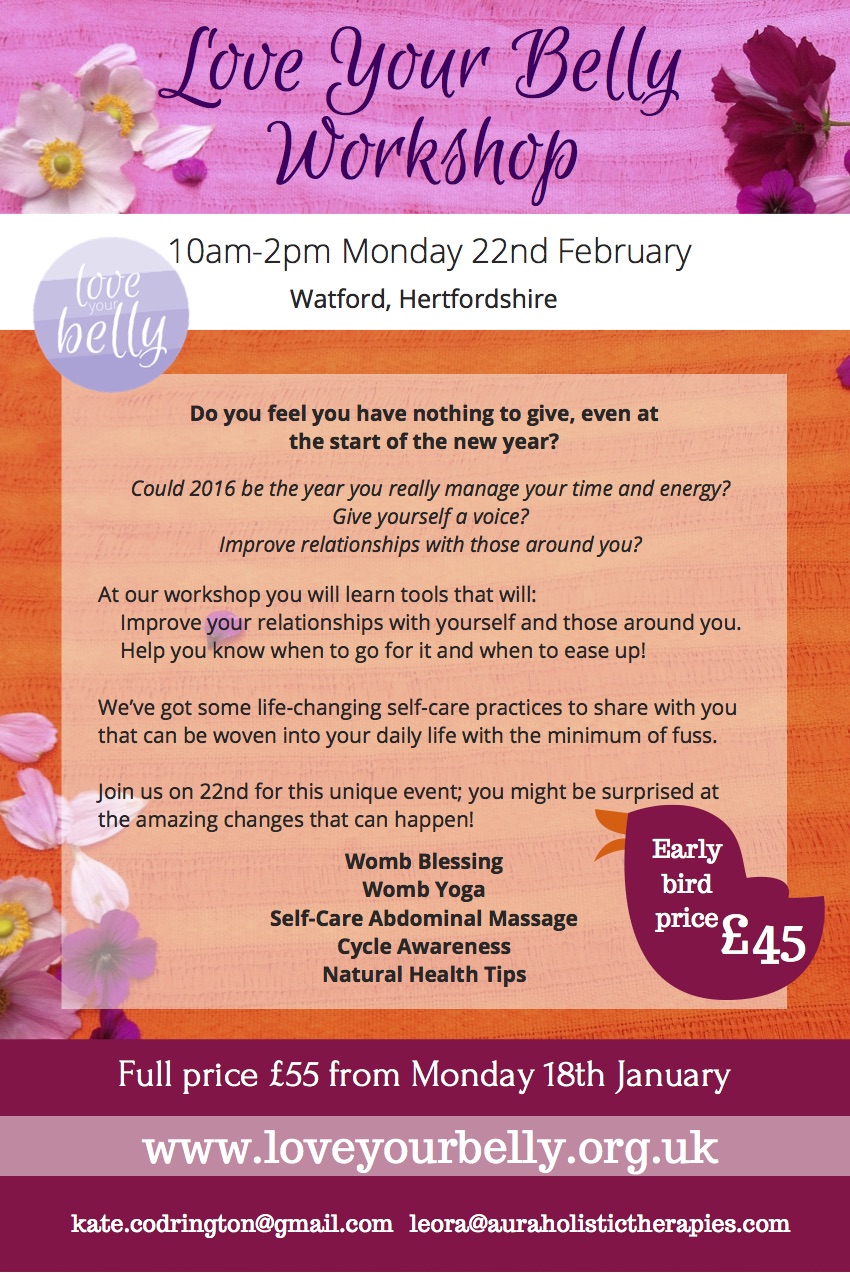 Love Your Belly workshop