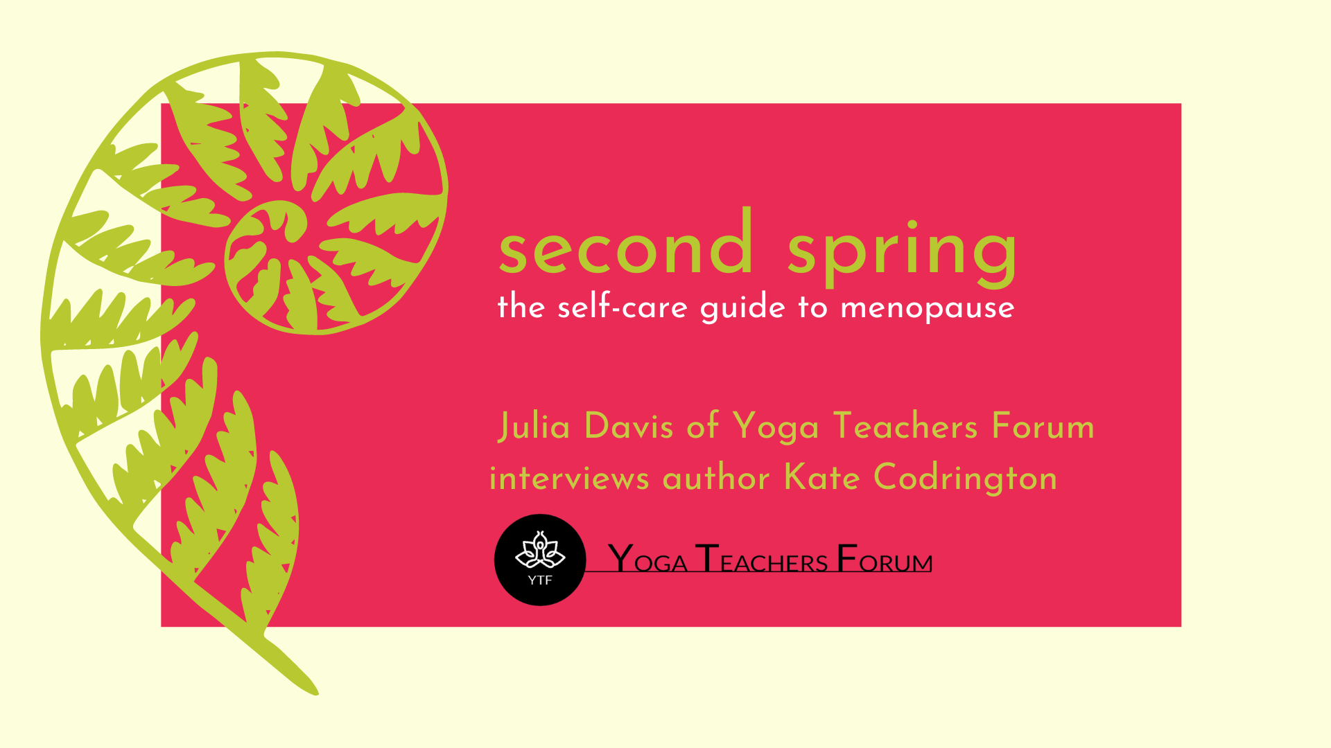Read more about the article Interview with Julia Davis of Yoga Teachers Forum