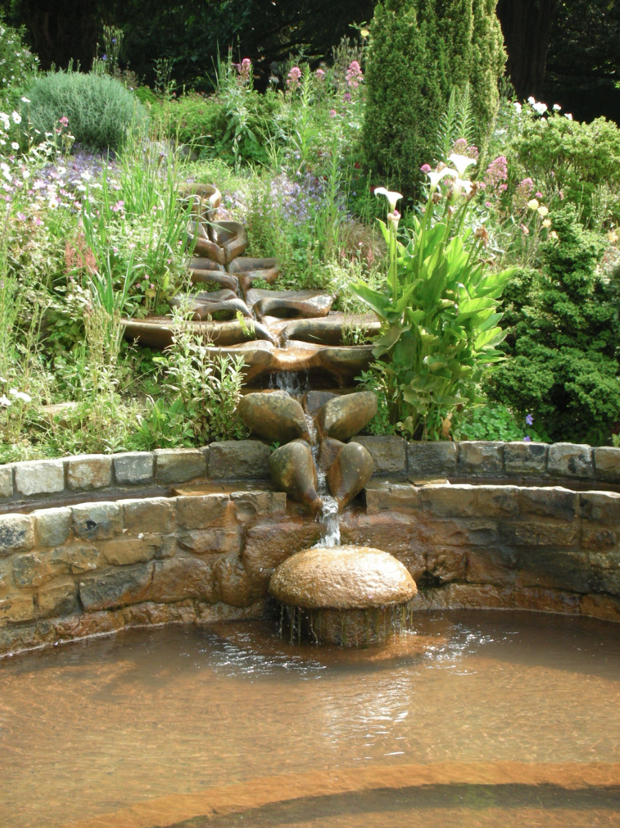 chalice well waterfall