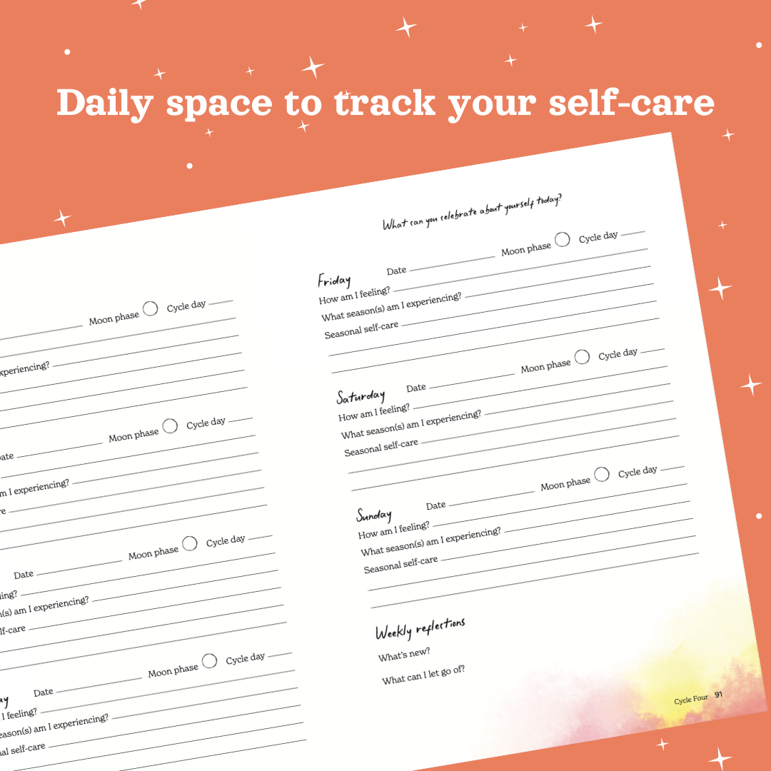 Daily space to track your self-care
